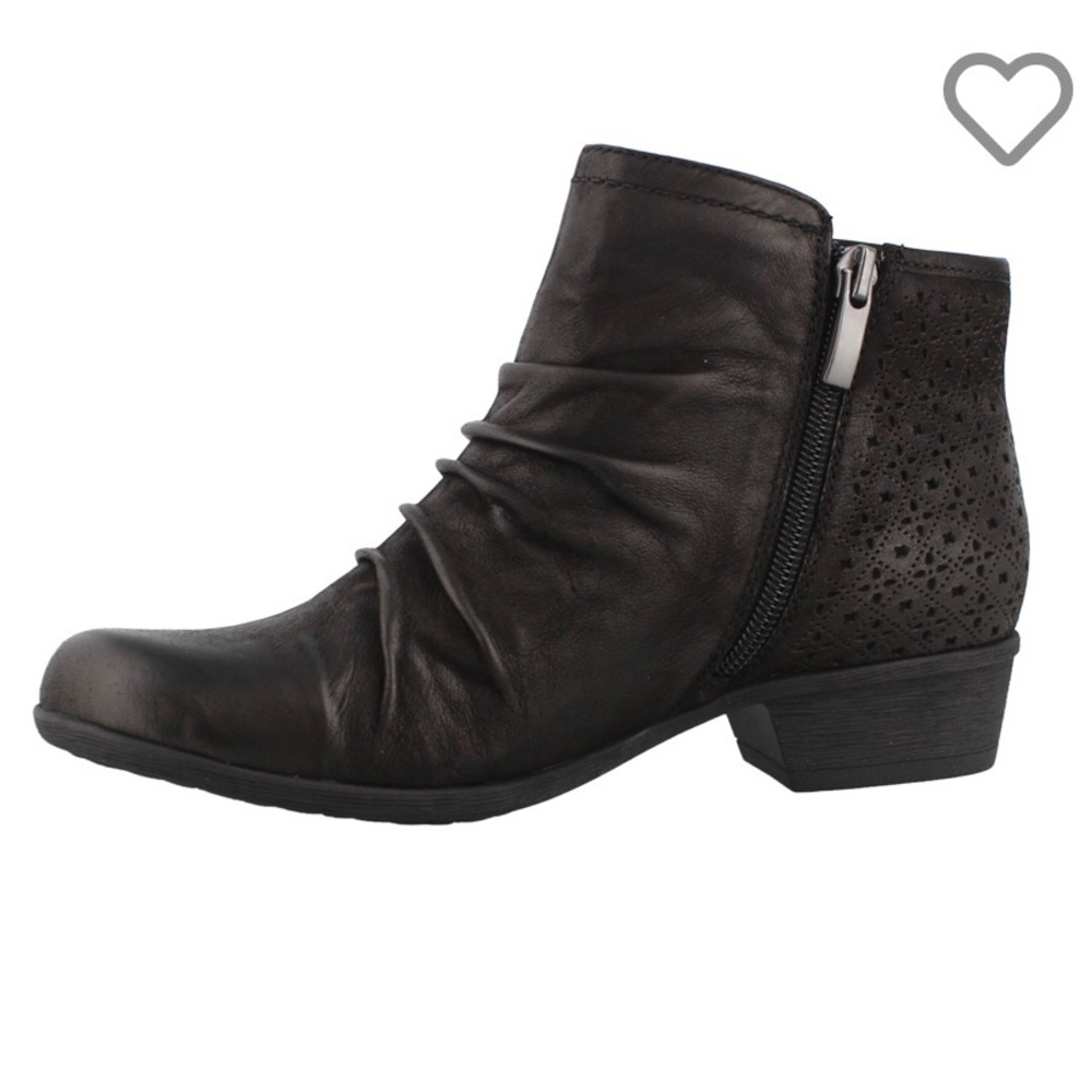 NWT! ROCKPORT 7.5 Wide Width Carly Rouched Bootie - Picture 6 of 11